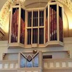 Pipe organ performance at St John the Evangelist Church during Pipedreams Connections